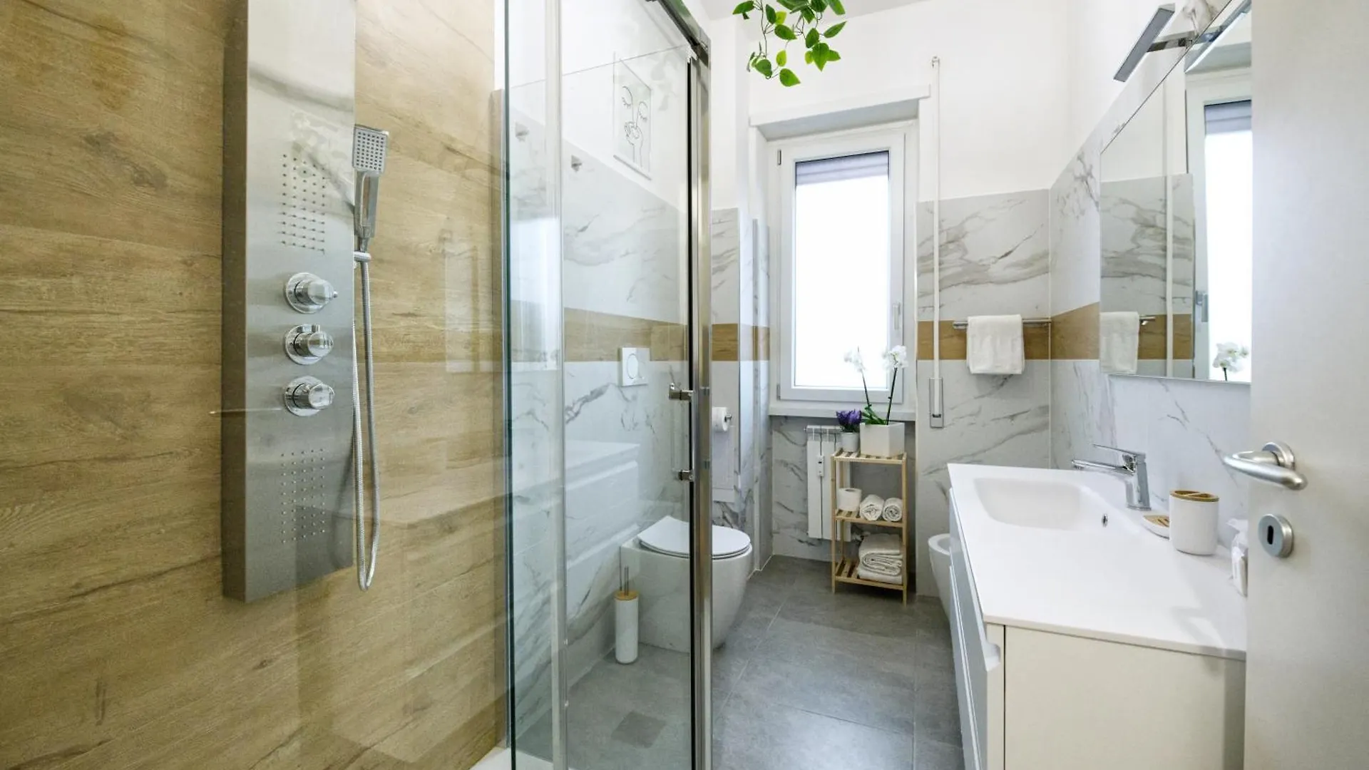 Apartmán 3 Passi Da Metro Marconi Řím
